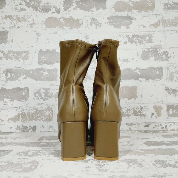 NEW Steve Madden Women's Harli Square-Toe Stretch Sock Booties O309 - Picture 6 of 11